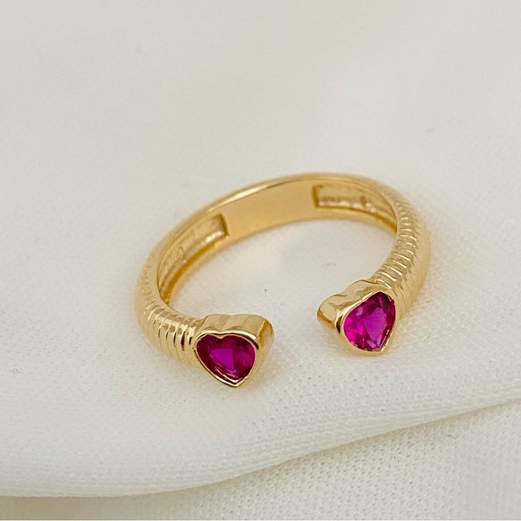 Pink Heart Ring - Picture 2 of 8